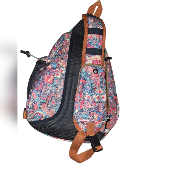 BAOSHA Floral Pattern Sling Backpack - Picture 6 of 7